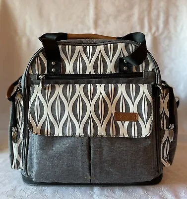 Lekebaby Changing Bag Large Capacity Can Be Backpack Also Handles Shoulder Strap • £24.99