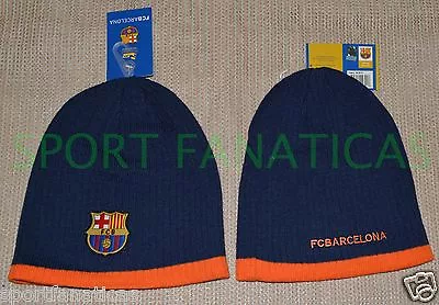  Fc Barcelona Beanie  New !  Skull Cap Hat Authentic   • $12.99