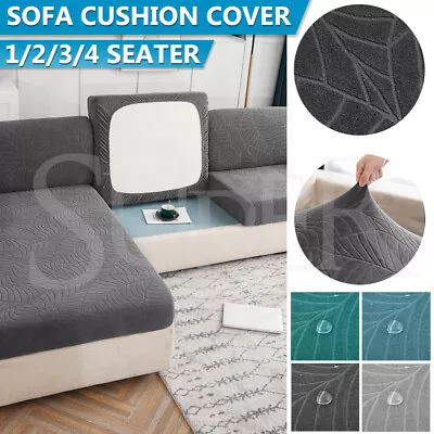 Sofa Cover Stretch 1 2 3 4 Seater Cushion Lounge Slipcover Protector Couch Cover • $10.99