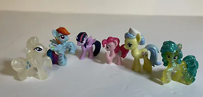 Lot Of 6 MLP Hasbro My Little Pony Mini Figures • $6.99