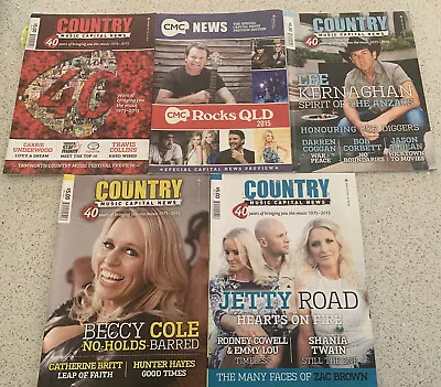 Australian Country Music Capital News Magazines Lee CMC Rocks Q • $20