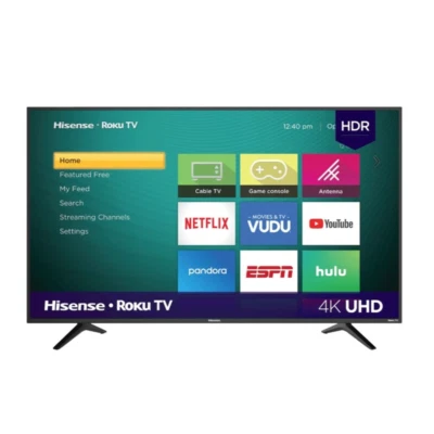 $236.99 • Buy Hisense 50  Class 4K Ultra HD 2160P HDR Roku Smart LED TV 50R6E4