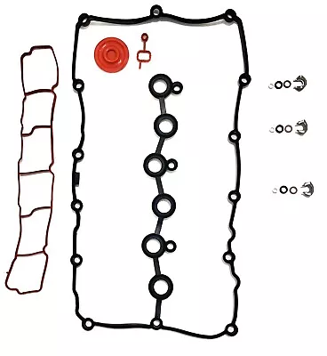 2008-2018 Porsche Cayenne 3.6 VR6 Valve Cover Gasket Set With Injectors Seals • $87.79