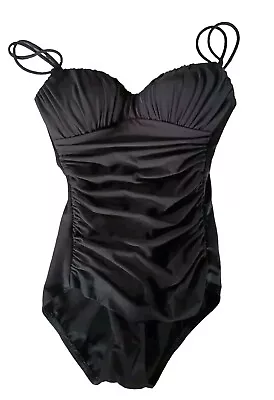 Nordstrom Magicsuit Black One Piece Swimsuit Size 6 Bathing Suit  • $32