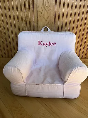 Pottery Barn My First Anywhere Chair Pink Slipcover “Kaylee” • $9.99