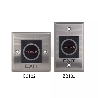Touch Free Door Access Control Exit Button No Touch Design LED Indicator • £16.54