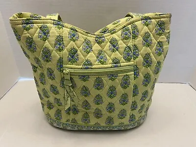 Vera Bradley Small Tote Shoulder Bag Snap Closure Pattern Citrus Elephants • $14
