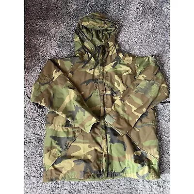 Vintage Military Camouflage Cold Weather Parka Size XL • $84.99