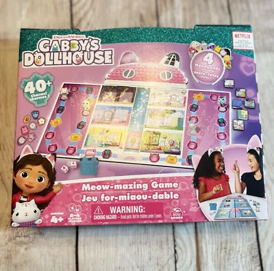 Gabby's Dollhouse Meow-Mazing Game NEW In Box • $12.50