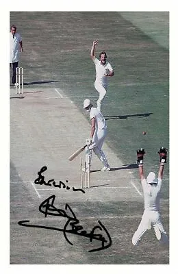 Ian Botham - England Cricket Autograph Signed Photo Poster Print • £6.89