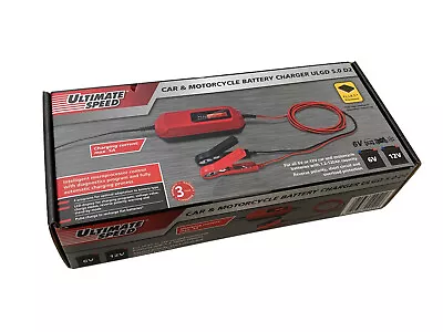 £19.99 • Buy Ultimate Speed Car And Motorcycle Battery Charger For 6v & 12v Batteries Charge
