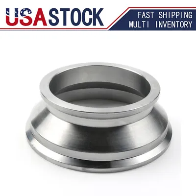 $33.25 • Buy 3  To 4  Steel Exhaust V-band ADAPTER Vband V Band 3.0 Adaptor Flange CNC 3in 4