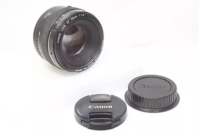 [AS IS] Canon EF 50mm F/1.4 USM Telephoto Standard Lens From Japan W/Cap • $335.95