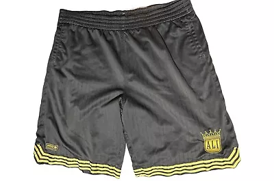 £139.99 • Buy Rare Adidas Muhammed Ali Boxing Shorts Size XXL Black And Gold Vintage 80s