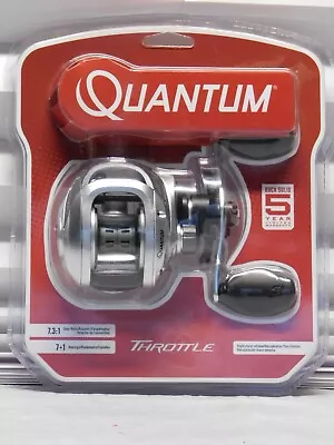 NEW Quantum Throttle Baitcasting Fishing Reel # TH100HC • $34.99