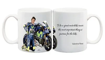 Juko Valentino Rossi Quote 1276 Moto GP Racing Coffee Tea Cup • £9.95