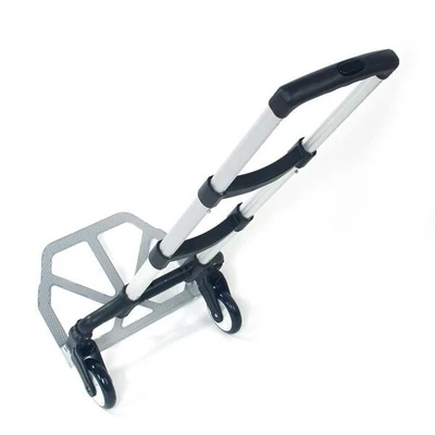 £23.99 • Buy Portable Folding Collapsible Aluminum Cart Dolly Push Truck Trolley Black Cart
