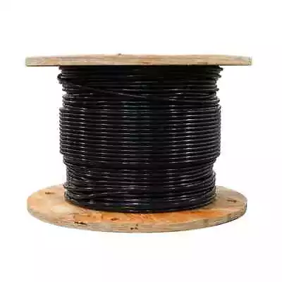#3 AWG Stranded Copper THHN THWN-2 Building Wire 600V Black UL Listed - PER FOOT • $1.89