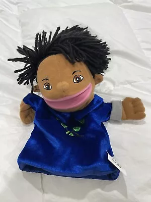 Lakeshore Let’s Talk Hand Puppet 12 Inch Multicultural Navajo Boy Man • $13