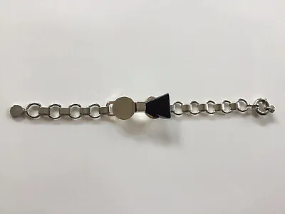 Marc By Marc Jacobs Bracelet Black Silver • $12.99