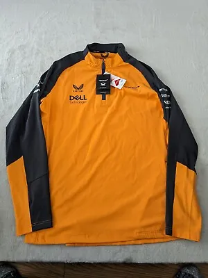 Brand New - Mclaren F1 Formula One - 1/4 Zip Jacket Fleece - Castore Medium • £44.99