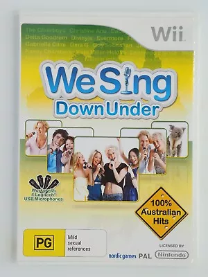 We Sing: Down Under (Wii Game) COMPLETE  - AUS SELLER GET IT FAST! • $37.95