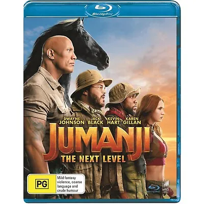 Jumanji - The Next Level (Blu-Ray) Brand New & Sealed - Region B • $11.98