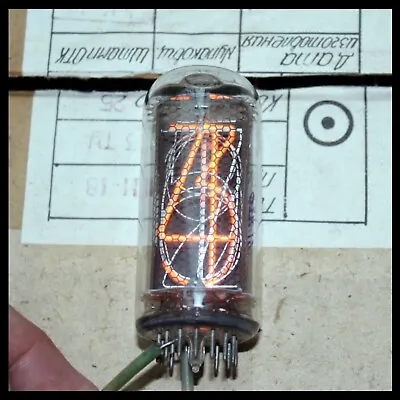 £86.63 • Buy IN-18 Nixie Tube Indicator For Clock USSR Tested NOS “Fast Shipping” 1pcs