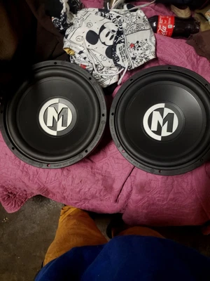 $160 • Buy Memphis Audio 12  Dual Voice Coil Subwoofer 250W RMS 4ohm