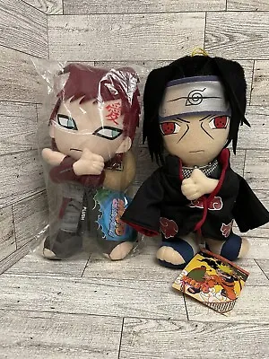 Naruto Gaara Itachi Uchiha Collectable Anime Plush Doll Lot NWT • $39.99