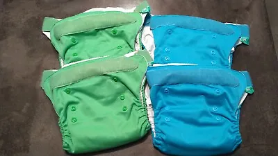 $10 • Buy 4 X Totsbots Minky Cloth Diapers (read Description)