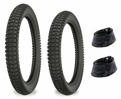 Shinko 2.50-15 & 2.75-14 SR241 Tire & Tube Set Yamaha 81-83 DT80 & 73-80 GT80 • $159.99