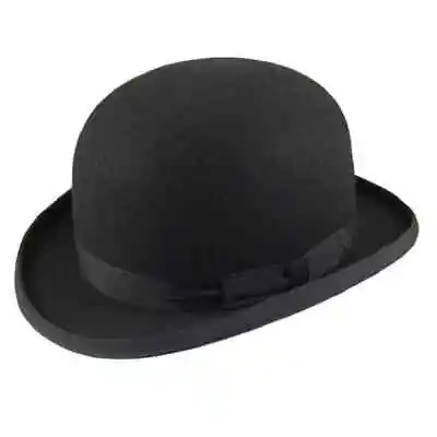 £120 • Buy Black Wool Felt Bowler Hat - Christys' London - S / M / L / XL