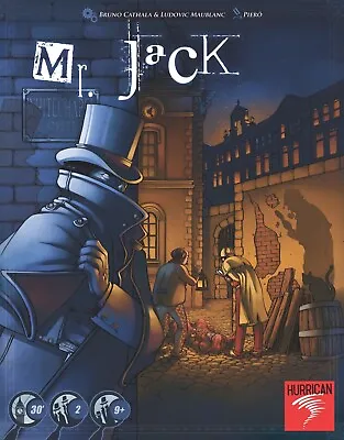 MR. JACK Board Game - NIB & Factory Sealed - Hurrican (2016) • $39.95