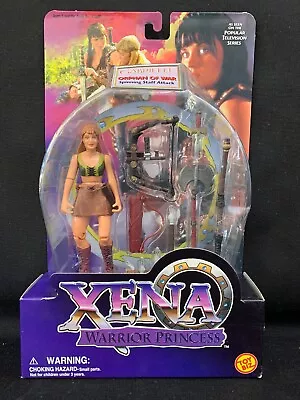 1998 Toy Biz Xena Warrior Princess Gabrielle Spinning Staff Attack NIP • $16.19