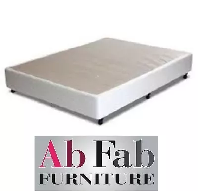 $379 • Buy Double Ensemble Bed Base Frame Only - Assembled - Australian Made In White