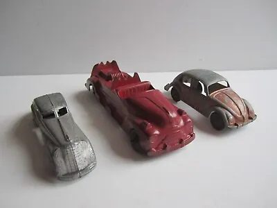 3 Large Vintage Metal Toys 2 Tootsie Toys  &  Fire Truck ? • $16.99