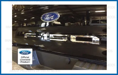 2018 Ford F150 Tailgate Inserts Decals Letters Indent Stickers - CHROME MIRROR • $15.17