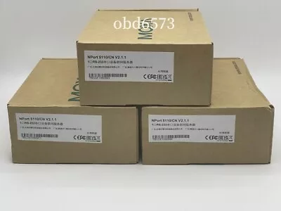 Long Warranty New In Box MOXA NPort 5110 NPort5110 Serial Device Server • $89.99