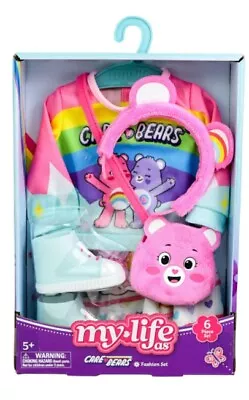 My Life As Care Bears Fashion Set For 18  Doll 6 Piece  Set Clothing Accessories • $26.99