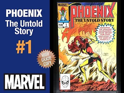 PHOENIX The Untold Story #1 MARVEL X-MEN COMIC BOOK HIGH GRADE 1984 • $4.99