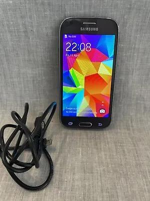Samsung Galaxy Ace 4 Mobile Phone With Charging Cable Working • £12