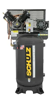 $2811.04 • Buy Schulz Air Compressor  7.5hp  3 Phase - 80 Gallon Tank - 30cfm - 175 Psi 