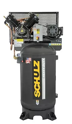 Schulz Air Compressor  7.5hp  3 Phase - 80 Gallon Tank - 30cfm - 175 Psi  • $3186.20