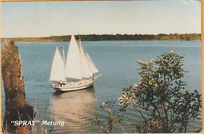 Sailing Boat Spray Metung Victoria Charter Gippsland Lakes Postcard • $5.12