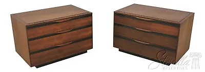 F59574EC: Pair JOHN STUART Vintage Mid Century Modern Chests • $1395