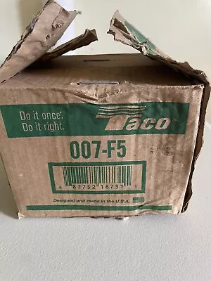 Taco 00 Series Cartridge Circulator 007-F5 • $50