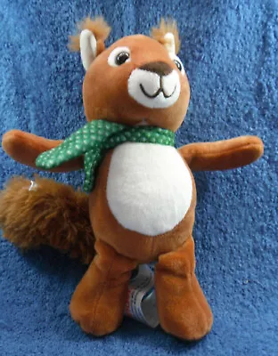 *2306* Kinder – Brown Squirrel With Green Scarf - Plush – Ferrero Rocher – 18cm • $15