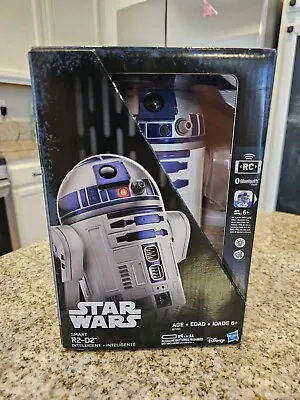 2016 Star Wars Smart R2-D2 Intelligent Droid Interactive RC Bluetooth Robot App • $89.99