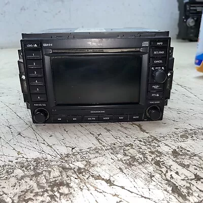 Jeep Dodge Chryseler Oem Front Navigation Screen Monitor Headunit Radio 05-07 • $292.99